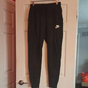 Nike AV15 Knit Joggers with White Logo